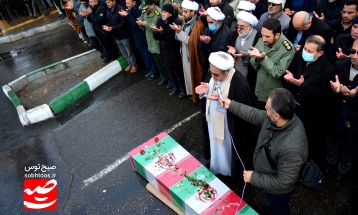 تشییع پیکر شهید گمنام 16 ساله در قوچان