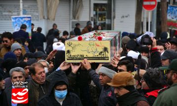 تشییع پیکر شهید گمنام 16 ساله در قوچان