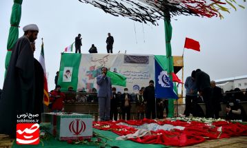 تشییع پیکر شهید گمنام 16 ساله در قوچان