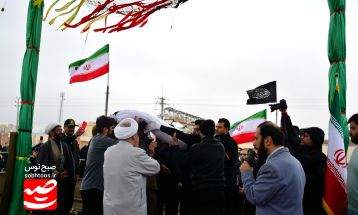 تشییع پیکر شهید گمنام 16 ساله در قوچان