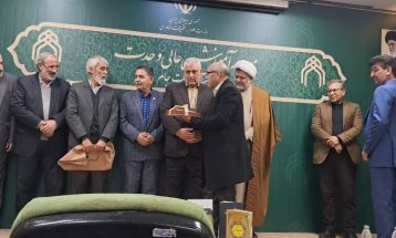 افتتاح تالار مولانا عبدالرحمان جامی در دانشگاه وحدت تربت‌جام