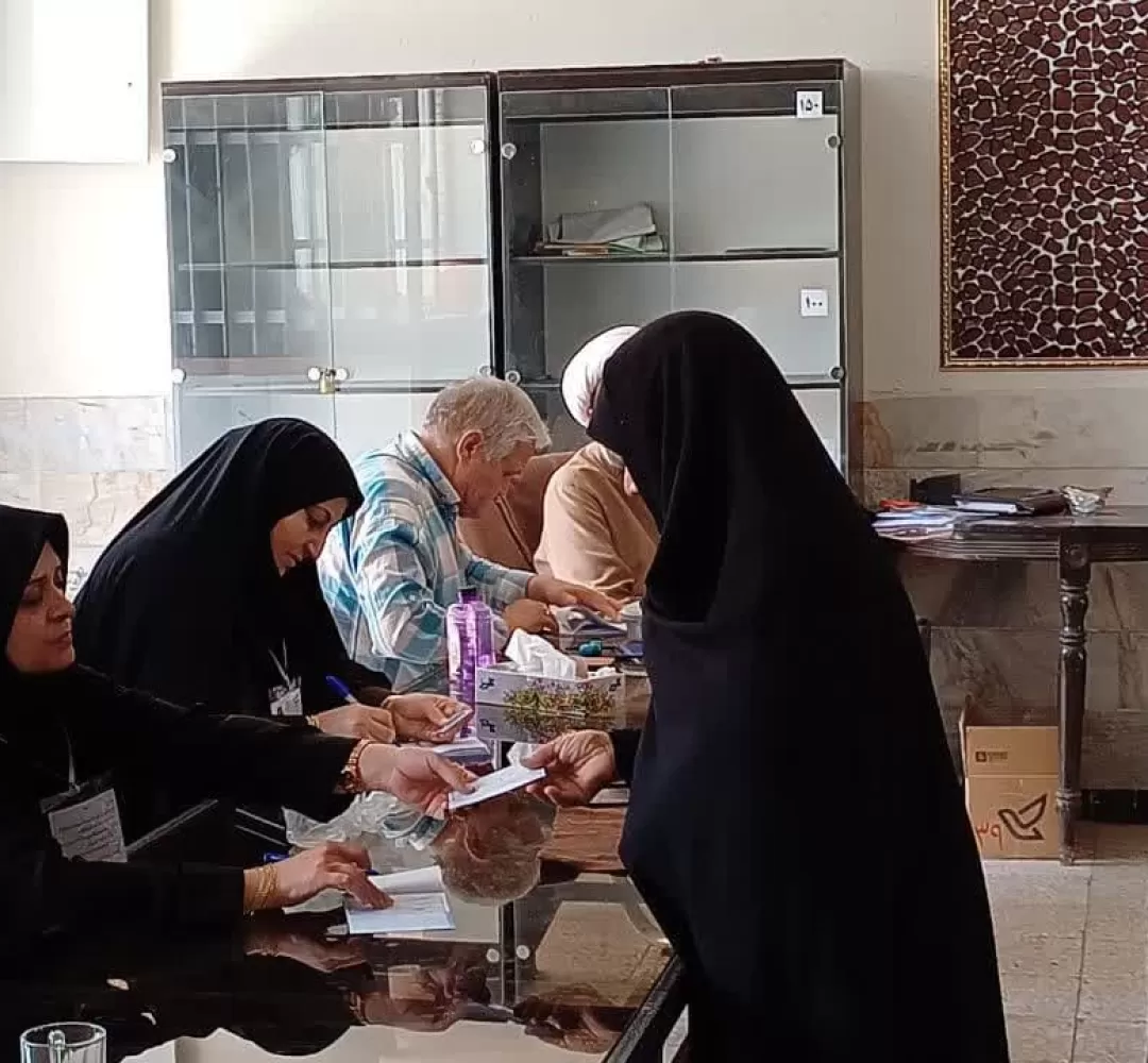 جلوه‌های حضور مردم کاشمر در انتخابات ریاست‌جمهوری