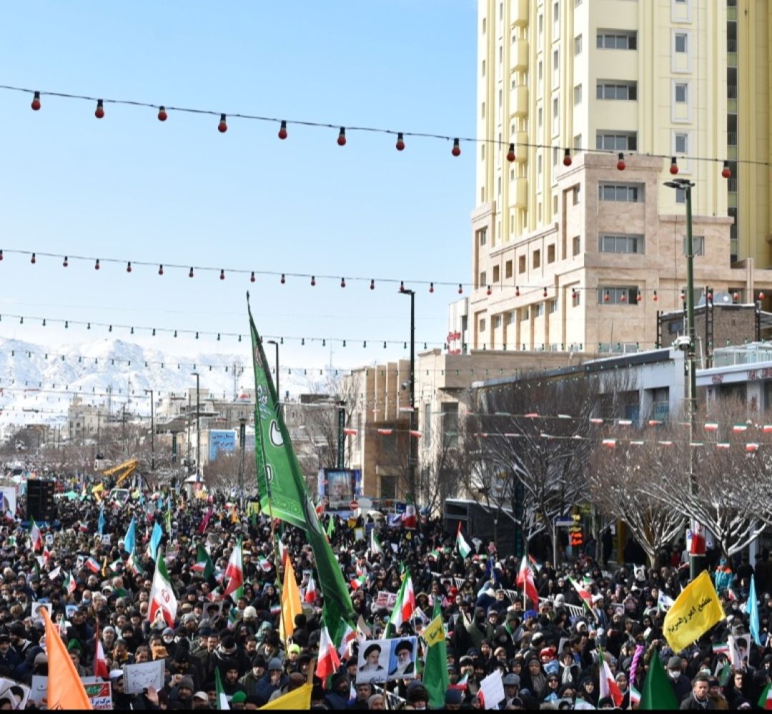 خروش خراسانی‌ها در چهل‌وششمین فجر انقلاب اسلامی