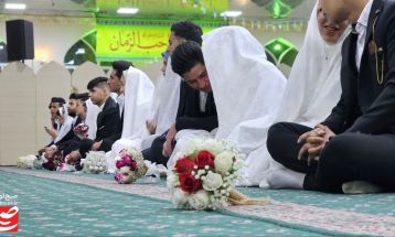 جشن ازدواج آسان ۲۰ زوج جوان در کاشمر