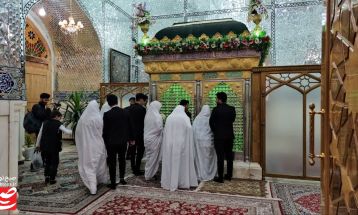 جشن ازدواج آسان ۲۰ زوج جوان در کاشمر