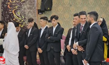 جشن ازدواج آسان ۲۰ زوج جوان در کاشمر
