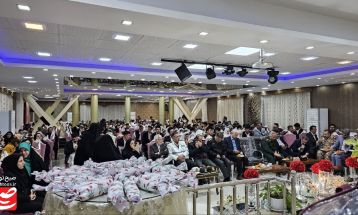 جشن ازدواج آسان ۲۰ زوج جوان در کاشمر