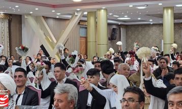 جشن ازدواج آسان ۲۰ زوج جوان در کاشمر