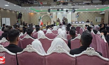 جشن ازدواج آسان ۲۰ زوج جوان در کاشمر