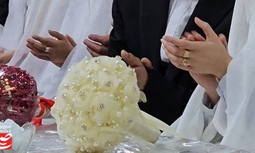 جشن ازدواج آسان ۲۰ زوج جوان در کاشمر