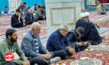 احیای شب بیست و سوم رمضان در سرخس