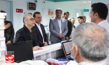 بازدید نوروزی مسئولان از بیمارستان علامه بهلول گنابادی
