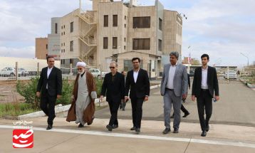 بازدید نوروزی مسئولان از بیمارستان علامه بهلول گنابادی