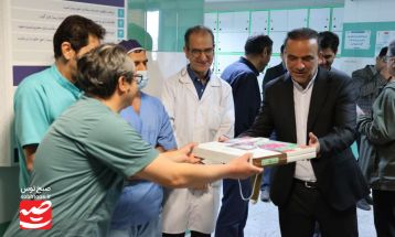 بازدید نوروزی مسئولان از بیمارستان علامه بهلول گنابادی