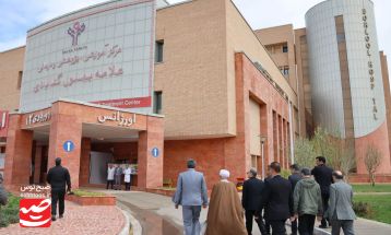 بازدید نوروزی مسئولان از بیمارستان علامه بهلول گنابادی