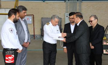 بازدید نوروزی مسئولان از بیمارستان علامه بهلول گنابادی