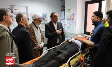 بازدید نوروزی مسئولان از بیمارستان علامه بهلول گنابادی