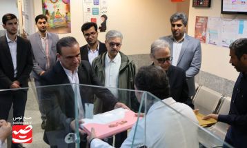 بازدید نوروزی مسئولان از بیمارستان علامه بهلول گنابادی