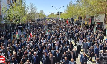 خروش مردم کاشمر در روز جهانی قدس