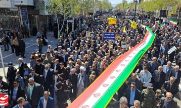 خروش مردم کاشمر در روز جهانی قدس