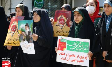 خروش مردم کاشمر در روز جهانی قدس