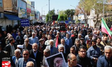 خروش مردم کاشمر در روز جهانی قدس