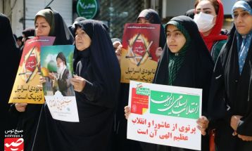 خروش مردم کاشمر در روز جهانی قدس