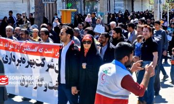 راهپیمایی روز قدس در سرخس