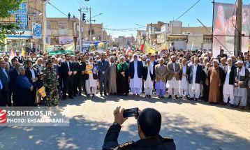 راهپیمایی روز قدس در سرخس
