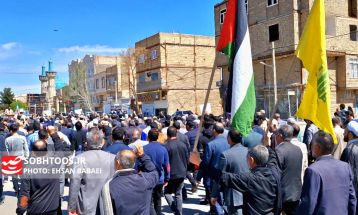 راهپیمایی روز قدس در سرخس