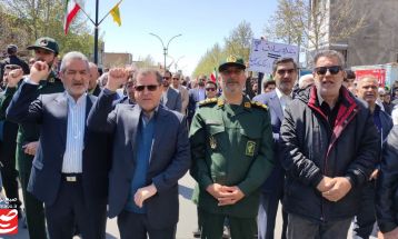 خروش مردم کاشمر در روز جهانی قدس
