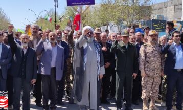 خروش مردم کاشمر در روز جهانی قدس