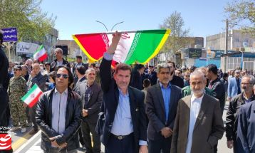 خروش مردم کاشمر در روز جهانی قدس
