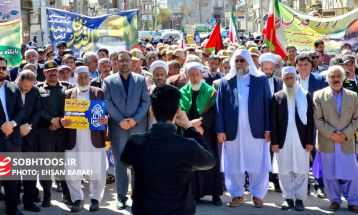 راهپیمایی روز قدس در سرخس