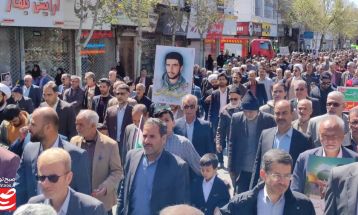 خروش مردم کاشمر در روز جهانی قدس