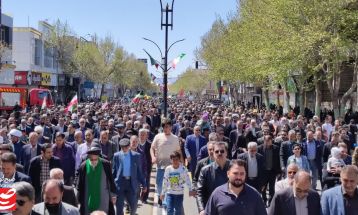 خروش مردم کاشمر در روز جهانی قدس