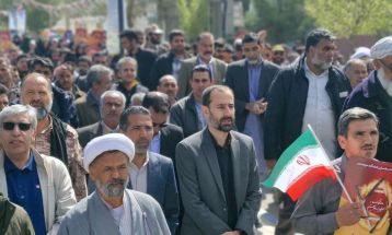 خروش مردم صالح‌آباد در روز جهانی قدس