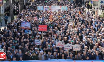 راهپیمایی روز قدس در خلیل‌آباد