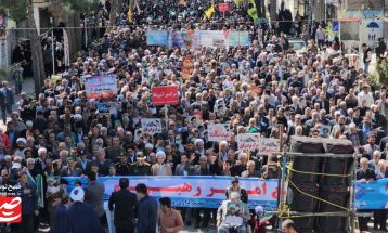 راهپیمایی روز قدس در خلیل‌آباد