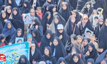 راهپیمایی روز قدس در خلیل‌آباد