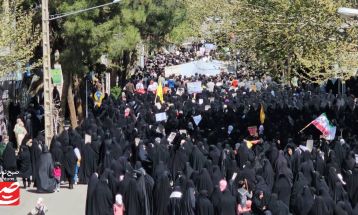 راهپیمایی روز قدس در خلیل‌آباد