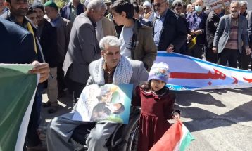 راهپیمایی روز قدس در خلیل‌آباد