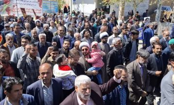 راهپیمایی روز قدس در خلیل‌آباد