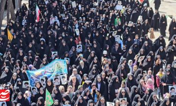 راهپیمایی روز قدس در خلیل‌آباد