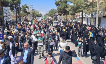 راهپیمایی باشکوه مردم تربت‌جام در روز قدس