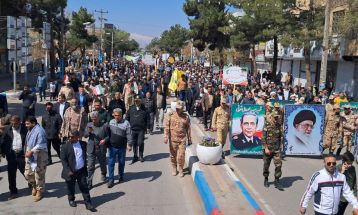راهپیمایی باشکوه مردم تربت‌جام در روز قدس