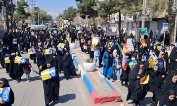 راهپیمایی باشکوه مردم تربت‌جام در روز قدس