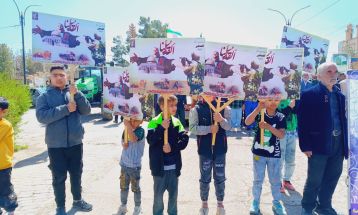راهپیمایی باشکوه مردم تربت‌جام در روز قدس