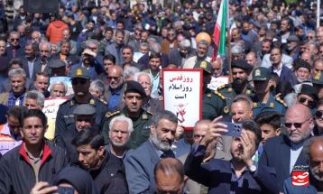 راهپیمایی روز جهانی قدس در تربت‌حیدریه