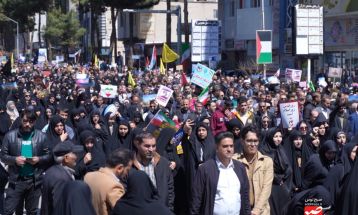 راهپیمایی روز جهانی قدس در تربت‌حیدریه
